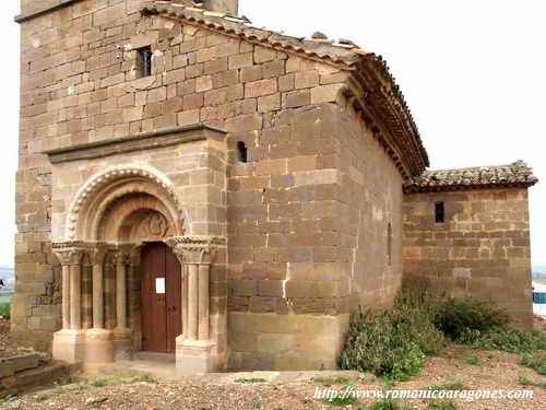 VISTA SUROESTE DEL TEMPLO